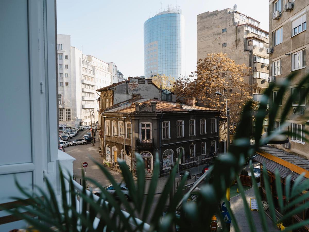 בוקרשט Lovely Vintage Double Studio In City Center מראה חיצוני תמונה